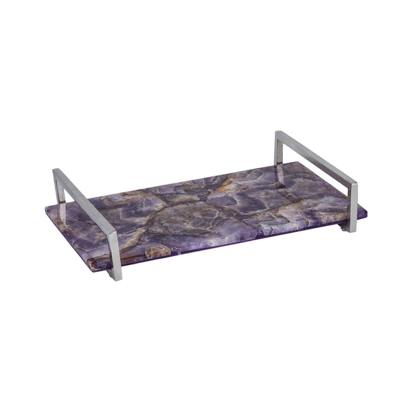 Dimond Home Amethyste Tray | Modishstore | Decorative Trays & Dishes