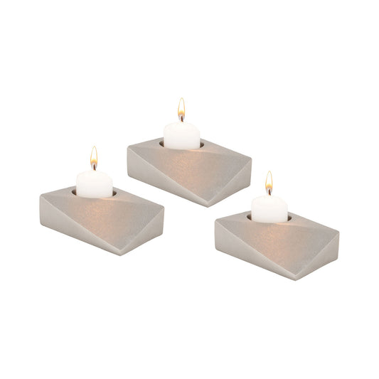 Dimond Home Trope Tea Light Holders - Set Of 3 | Modishstore | Candle Holders