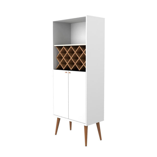 Manhattan Comfort Utopia 10 Bottle Wine Rack China Storage Closet with 4 Shelves | Closets | Modishstore-5