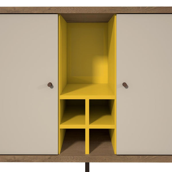 Manhattan Comfort Joy 4-Bottle Wine Buffet Stand | Sideboards | Modishstore-25
