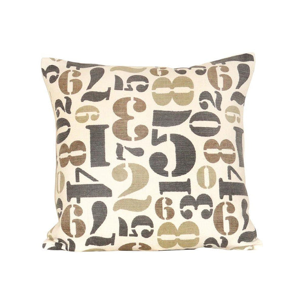 Pomeroy Numbers 20 x 20 Pillow | Modishstore | Pillows