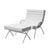 Fine Mod Imports Classic Chair & Ottoman | Lounge Chairs | Modishstore-11