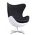 Fine Mod Imports Fiesta Fiberglass Chair In Wool | Accent Chairs | Modishstore-2
