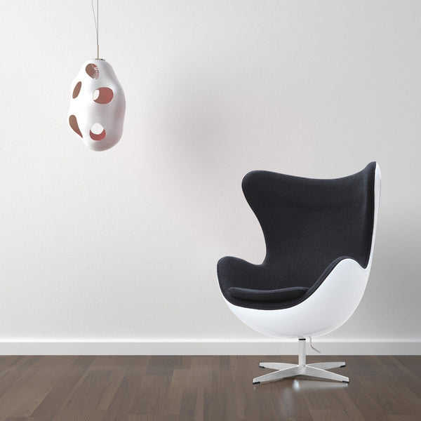 Fine Mod Imports Fiesta Fiberglass Chair In Wool | Accent Chairs | Modishstore-10