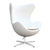 Fine Mod Imports Fiesta Fiberglass Chair In Wool | Accent Chairs | Modishstore-7