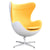 Fine Mod Imports Fiesta Fiberglass Chair In Wool | Accent Chairs | Modishstore-8