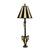 Dimond Lighting Carnival Stripe Table Lamp in Black and Antique White | Modishstore | Table Lamps