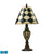 Dimond Lighting Harlequin & Stripe Urn Table Lamp | Modishstore | Table Lamps