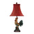 Dimond Lighting Crowing Rooster Table Lamp in Barnyard Finish | Modishstore | Table Lamps