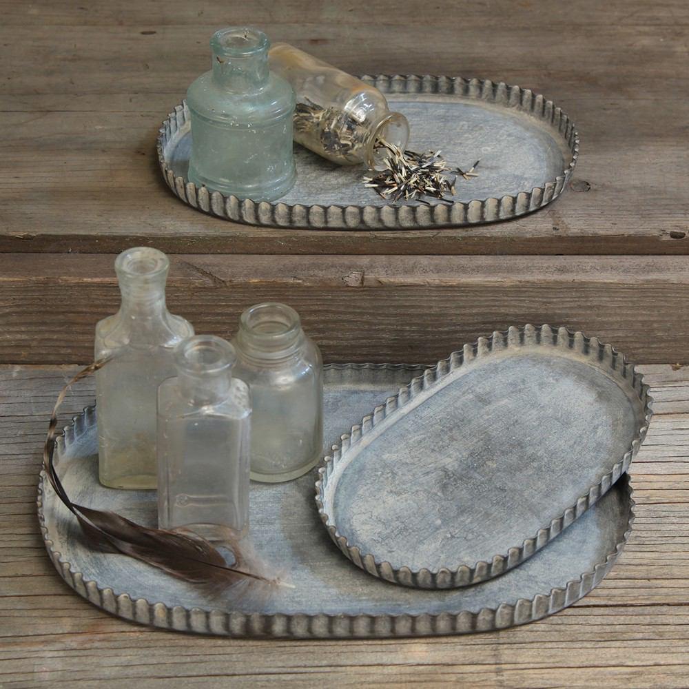 HomArt Ross Tray - Set of 4 | Modishstore | Decorative Trays & Dishes