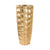 Dimond Home Gold Wave Vessel | Modishstore | Planters, Troughs & Cachepots