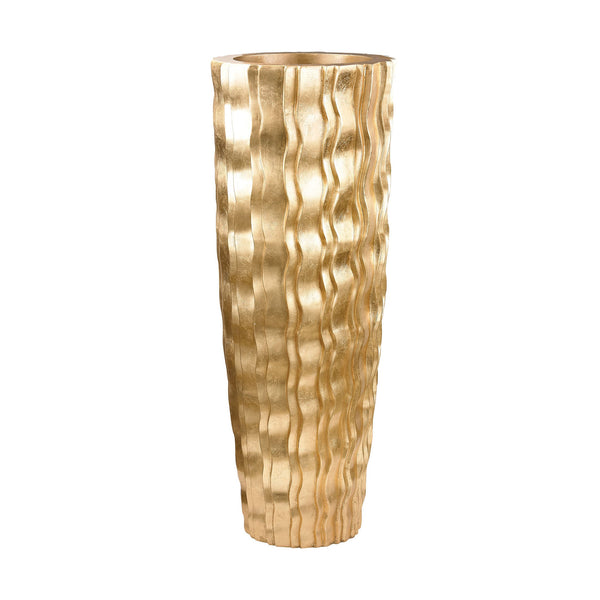 Dimond Home Gold Wave Vessel