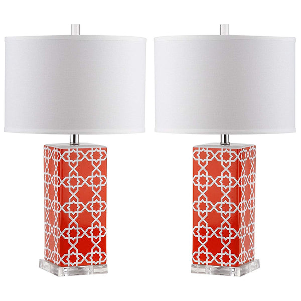 Safavieh Quatrefoil Table Lamp | Table Lamps |  Modishstore  - 2