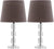 Safavieh Erin Crystal Cube Lamp | Table Lamps |  Modishstore  - 3