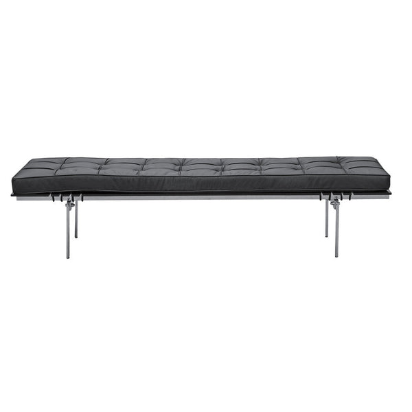 Fine Mod Imports Pika 3 Seater Bench In Genuine Leather | Stools & Benches | Modishstore-4
