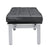 Fine Mod Imports Pika 3 Seater Bench In Genuine Leather | Stools & Benches | Modishstore-5