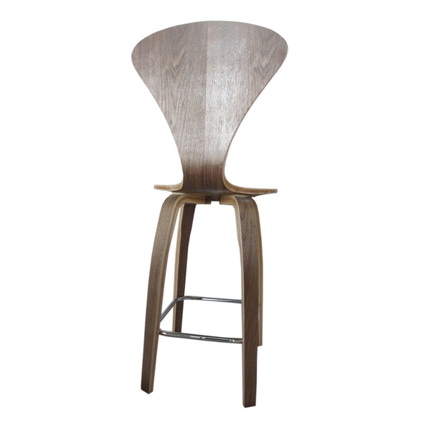 Fine Mod Imports Wooden Bar Chair 30