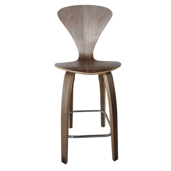 Fine Mod Imports Wooden Bar Chair 30
