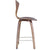 Fine Mod Imports Wooden Counter Chair 25