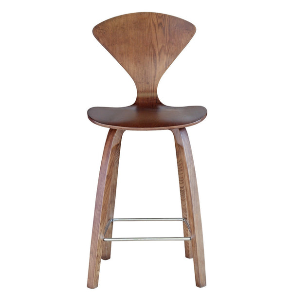 Fine Mod Imports Wooden Counter Chair 25