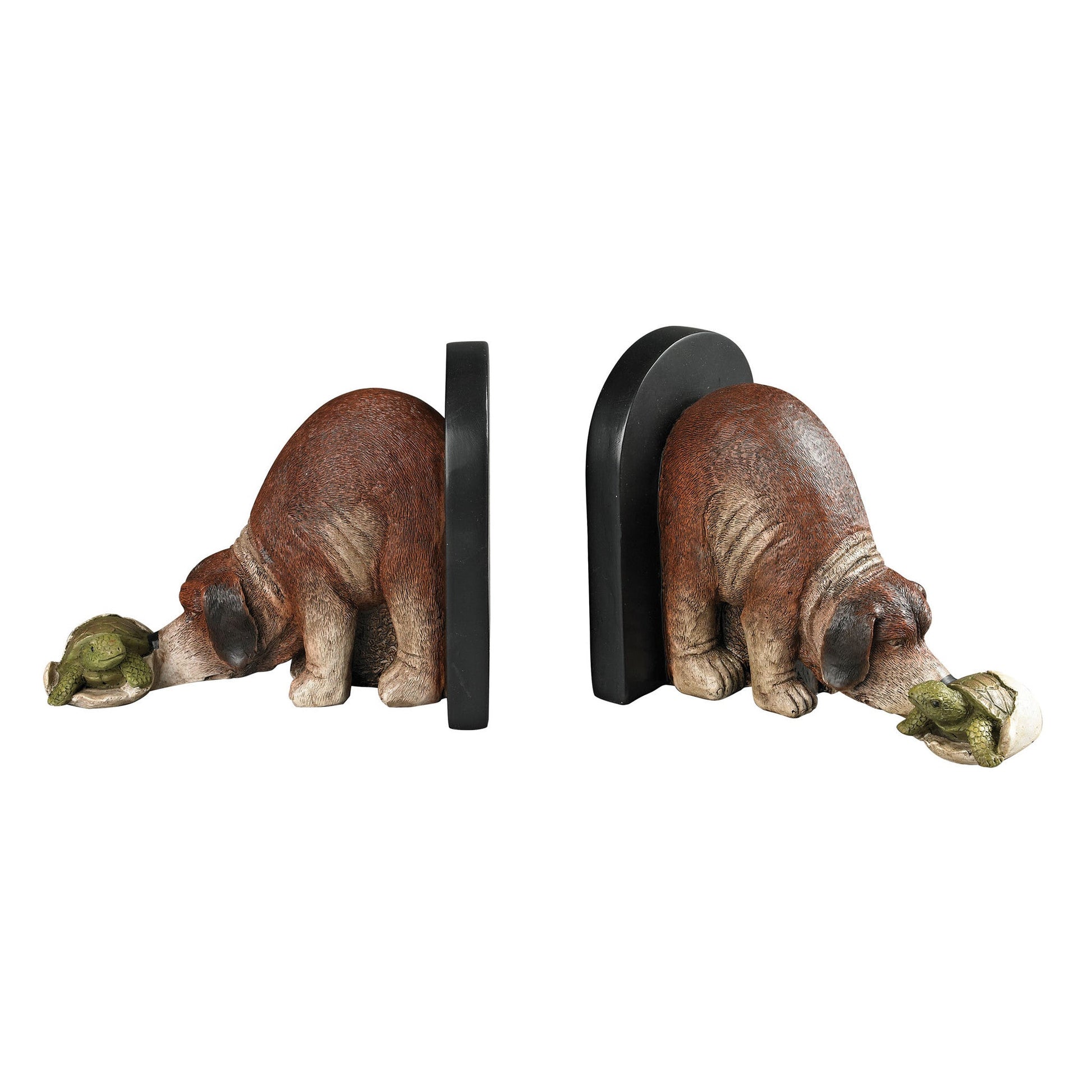 ELK Lighting Hatching Turtle Bookends Bookends, ELK Lighting, - Modish Store | Modishstore | Bookends