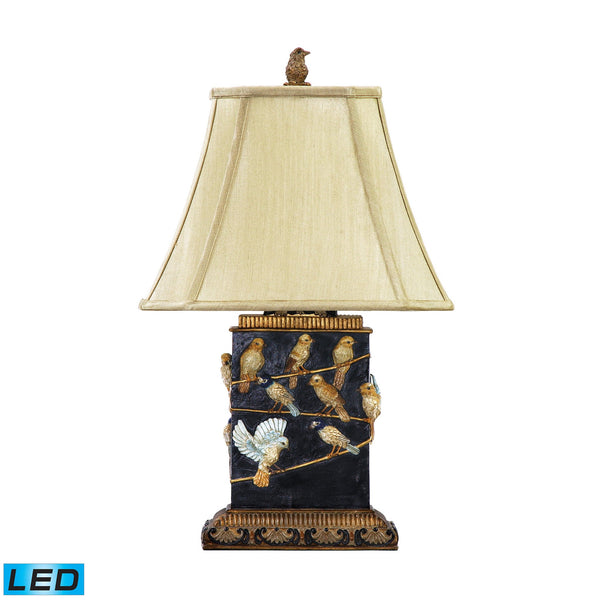 Dimond Lighting Birds On Branch Table Lamp in Black | Modishstore | Table Lamps