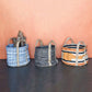 HomArt Woven Jute Storage Tote - Orange & Black - Feature Image | Modishstore | Bins, Baskets & Buckets