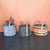HomArt Woven Storage Leather & Hemp Basket - Feature Image | Modishstore | Bins, Baskets & Buckets