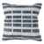 HomArt Block Print Pillow - 16x16 - Broken Stripe-3