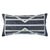 HomArt Block Print Lumbar Pillow - 12x24 - Set of 2 - Feature Image | Modishstore | Pillows