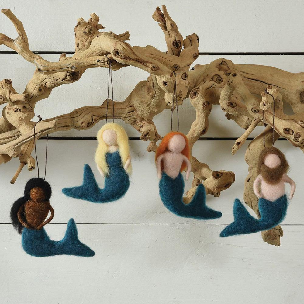 HomArt Felt Merman Ornament - Set of 6 - Feature Image-3