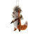 HomArt Felt Frontier Fox Ornament - Set of 6-2