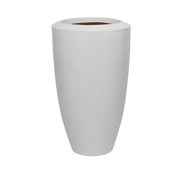 Fiberglass Barrel Planter-Gold Leaf Design Group | Planters, Troughs & Cachepots | Modishstore-4