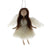 HomArt Felt Angel Ornament - Brunette-3