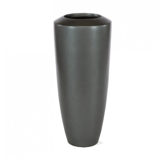 Barrel Planter - Pewter | Planters, Troughs & Cachepots | Modishstore