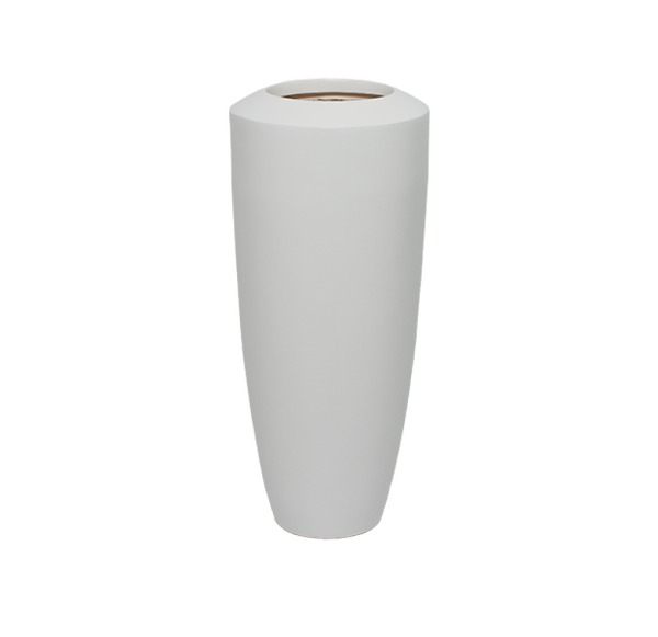 Fiberglass Barrel Planter-Gold Leaf Design Group | Planters, Troughs & Cachepots | Modishstore-2