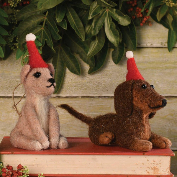 HomArt Felt Daschund - Set of 6-4