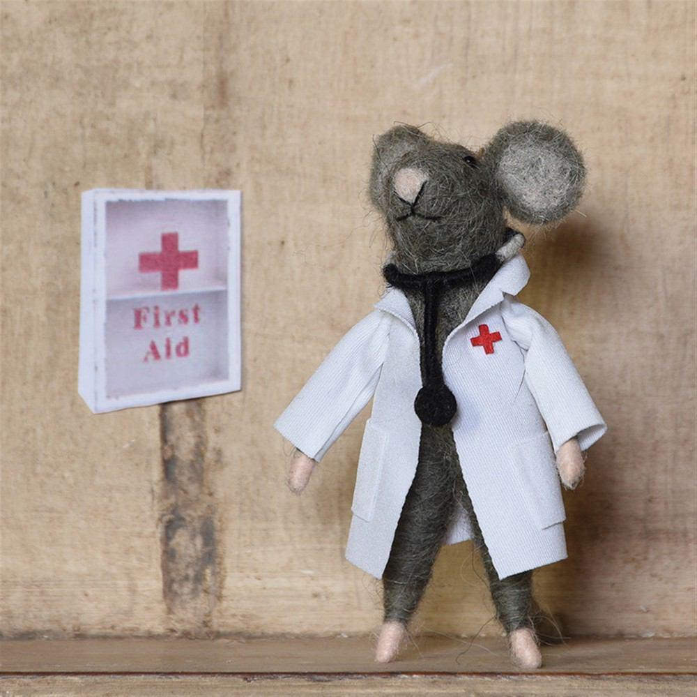 HomArt Doctor Mouse - Set of 6 | Modishstore | Holiday
