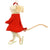 HomArt Ice Skating Mouse - Set Of 6-2