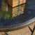 HomArt Carrefour Mirrored Side Table - Antique Nickle & Antique Mirror - Feature Image-2