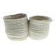 HomArt Bower Clustered Ceramic Vase - Fancy White - Double-4