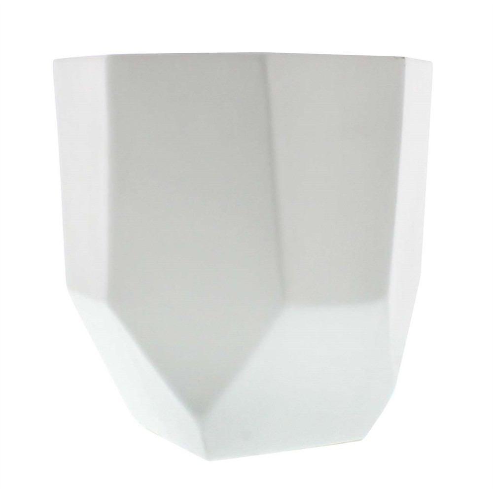 HomArt Lund Ceramic Vase - Matte White - Feature Image-2