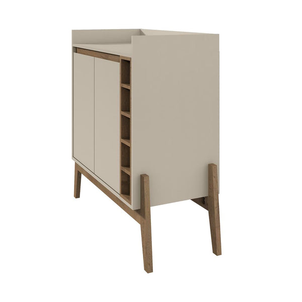 Manhattan Comfort Essence 5-Bottle Wine Buffet Stand | Sideboards | Modishstore-15