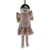 HomArt Felt Sequin Angel Ornaments - Set of 6 - Teal - Yellow - Pale Pink-6