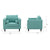 Manhattan Comfort Arthur 1-Seat Tweed Armchair | Armchairs | Modishstore-15