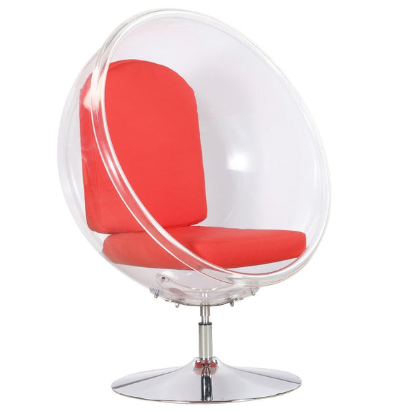 Fine Mod Imports Ball Acrylic Chair | Accent Chairs | Modishstore-3