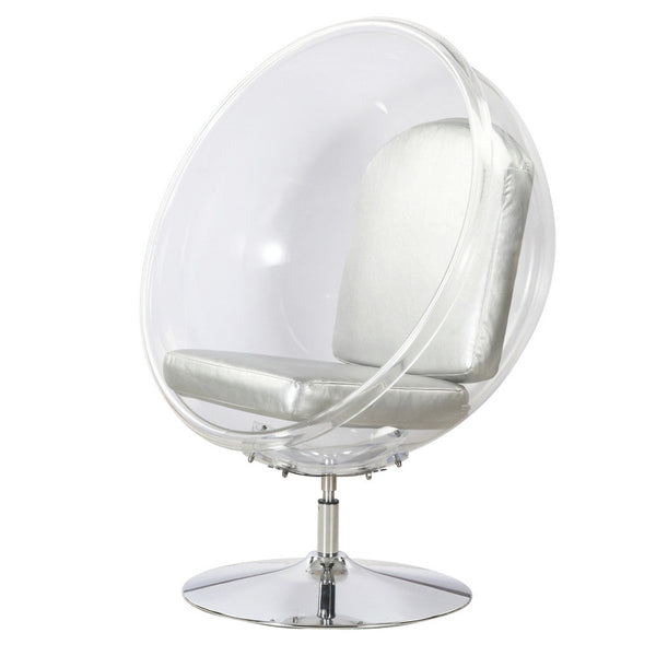 Fine Mod Imports Ball Acrylic Chair | Accent Chairs | Modishstore-23