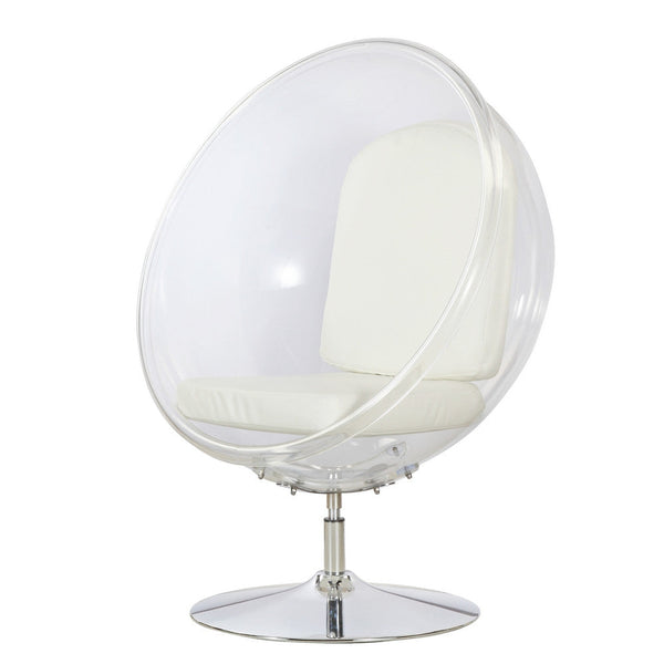 Fine Mod Imports Ball Acrylic Chair | Accent Chairs | Modishstore-29