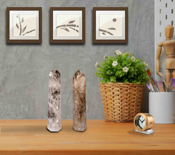 Crystal, Brazilian crystal, Crystal Obelisk, Large size crystal obelisk, clear crystal-4