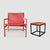 Teak Root and Resin Side Table CR-2021 by All Furniture